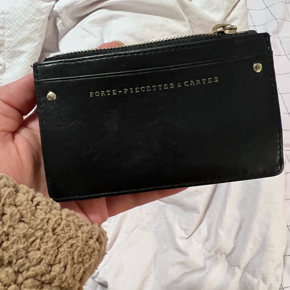 Leather card wallet